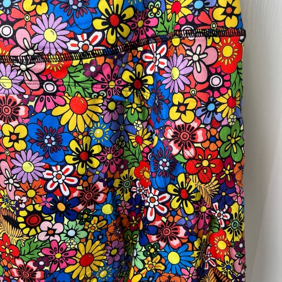 Hip & Fun Fulbelle Pickleball Tennis Skort 70’s Floral Pockets Size Large - Picture 5 of 12
